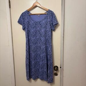 Fresh Produce Indigo Floral Midi Dress